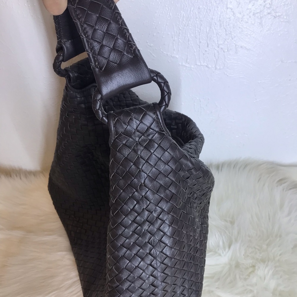 BOTTEGA VENETA INTRECCIATO SLOANE HOBO BAG - Picture 7 of 14